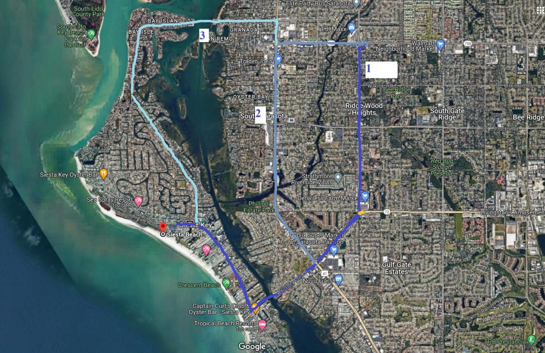 3Bed & 2Bath Property Couple Minutes From Siesta Key Beach & Downtown Sarasota Eksteriør billede